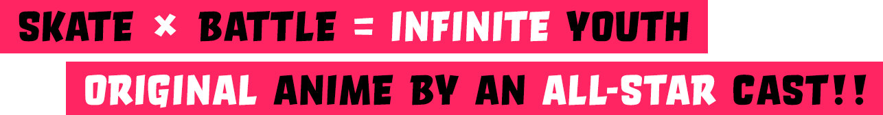 Sk8 the Inifinity: Animê de skate do Bones é exclusivo da Funimation